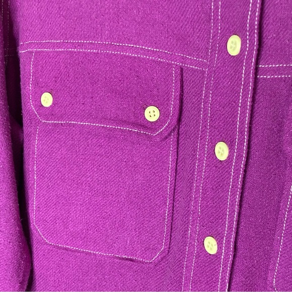 Isabel Marant Etoile Silk Shirt Dress-Purple-Women’s 40/L-Designer-Luxury-NEW - Picture 6 of 10